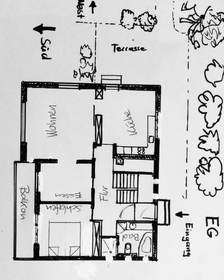 Alpenpanorama Am Hochrhein Villa Gailingen Ngoại thất bức ảnh